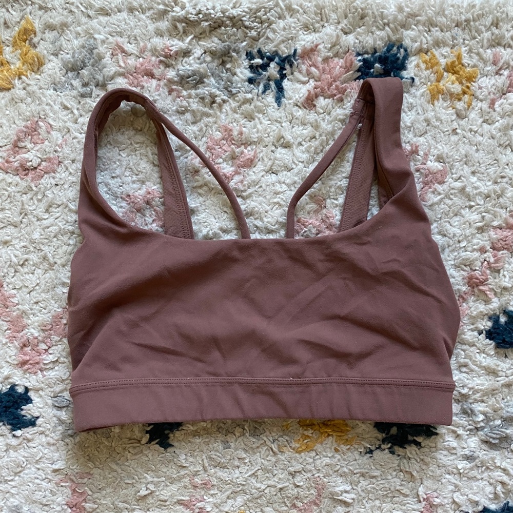 Athleta Exhale Bra | Mauve | Size: XS
